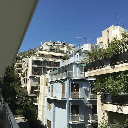 With 2 Bedrooms In Athens, With Wonderful View, Balcony شقة